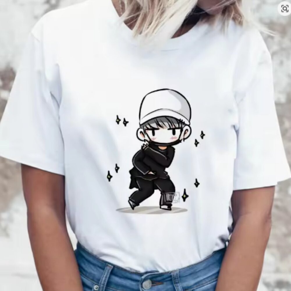 Kpop T Shirt JIN SUGA J HOPE Men Women JIMIN V JUNGKOOK Top Tshirt for K Pop Kor